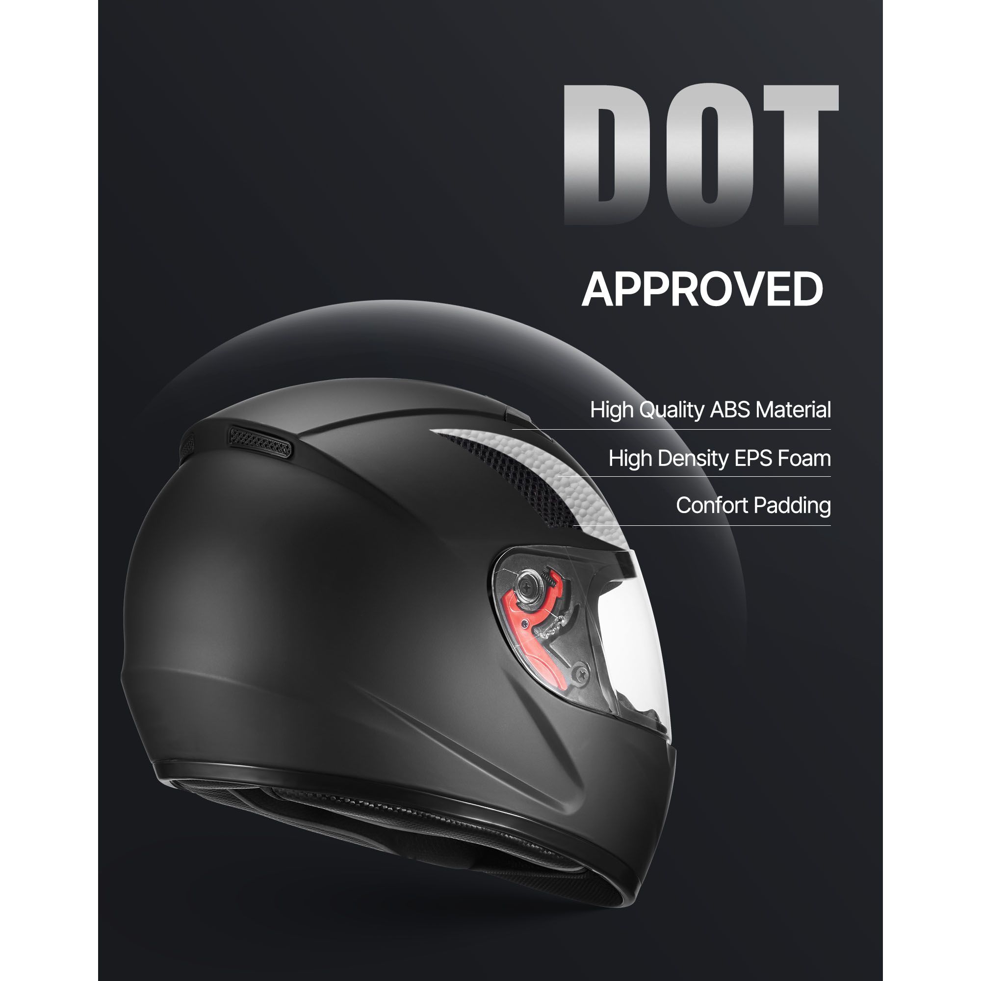 Capacete de Motocicleta, Integ - Dual Visor Motorcycle Racing Helmet avaliação e preço