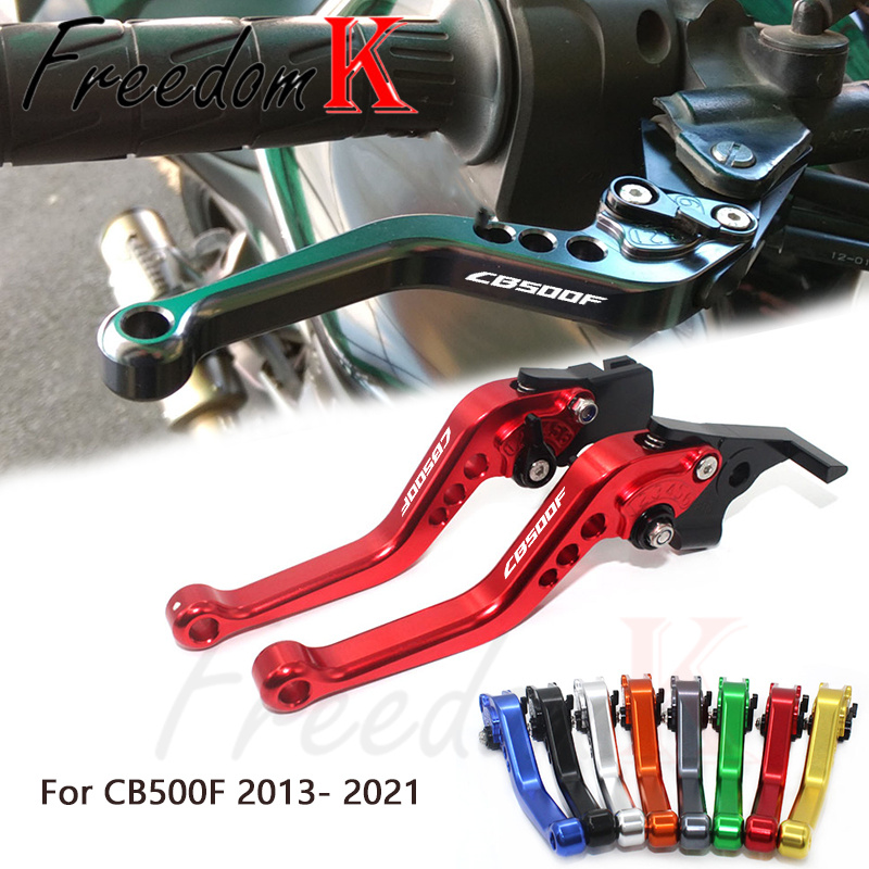 Para hon @ & da cb500f cb 500f - Cnc Aluminum Adjustable Brake Clutch Levers avaliação e preço