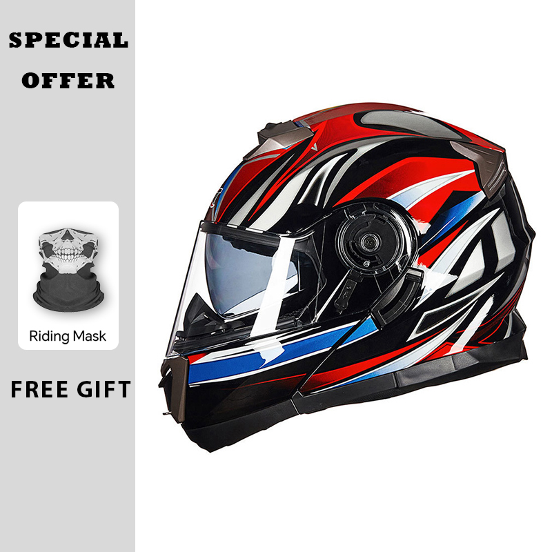 Capacetes de motocicleta modul - Modular Flip Up Motorcycle Helmet Dot Approved avaliação e preço