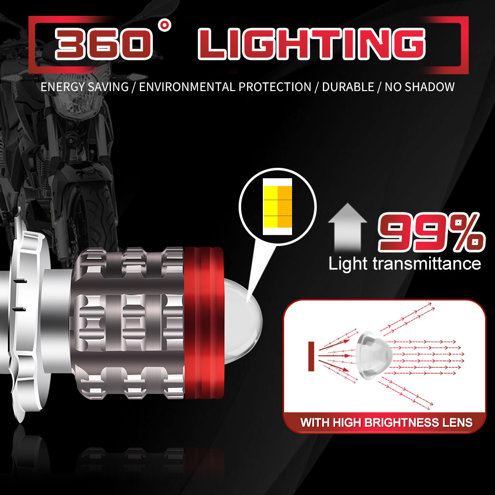 Universal Motocicleta LED Faro - Universal Motorcycle Led Headlight Projector avaliação e preço