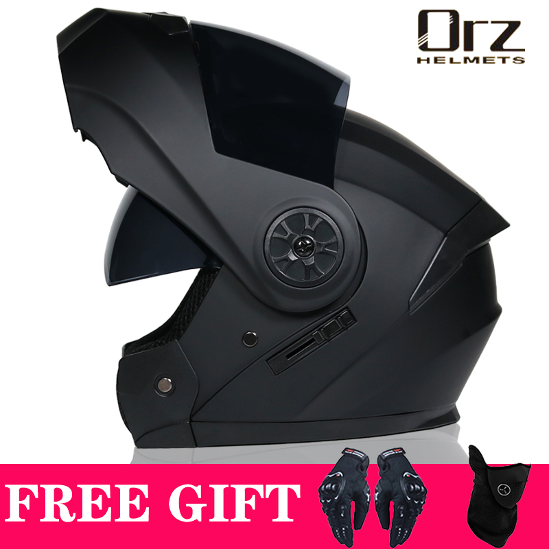 Mais recente DOT aprovado segu - Dual Visor Motorcycle Racing Helmet avaliação e preço