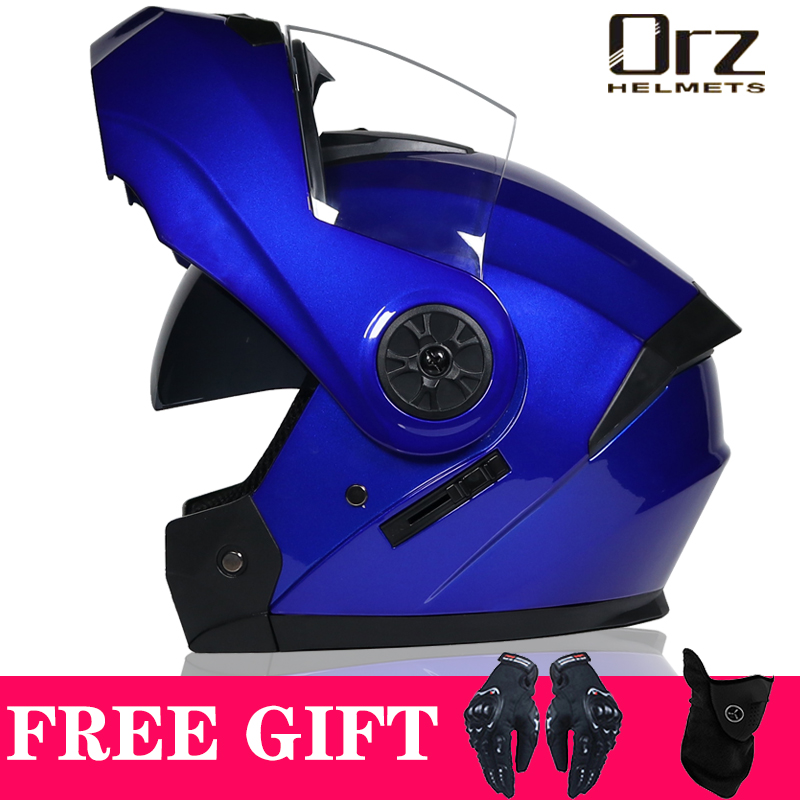 Mais recente DOT aprovado segu - Dual Visor Motorcycle Racing Helmet avaliação e preço