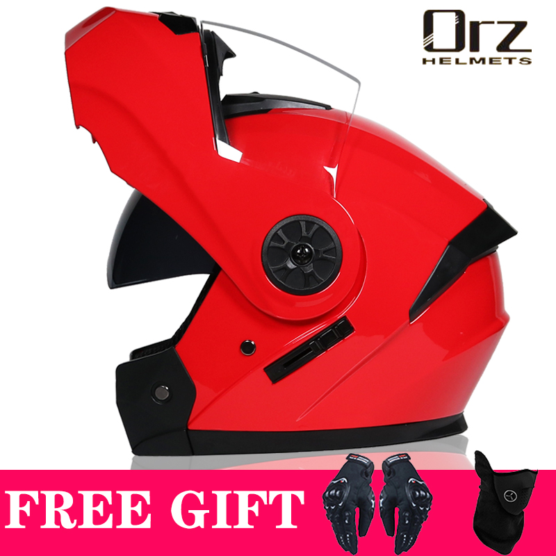 Mais recente DOT aprovado segu - Dual Visor Motorcycle Racing Helmet avaliação e preço