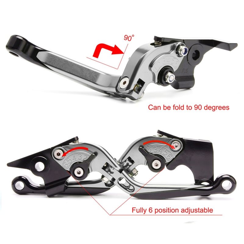 Acessórios de Alavanca de Frei - Cnc Aluminum Adjustable Brake Clutch Levers avaliação e preço