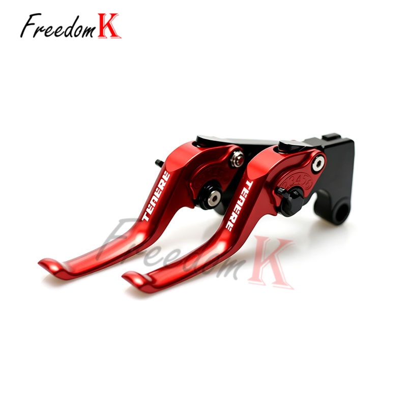Para Motocicleta Tenere 700 Wo - Cnc Aluminum Adjustable Brake Clutch Levers avaliação e preço