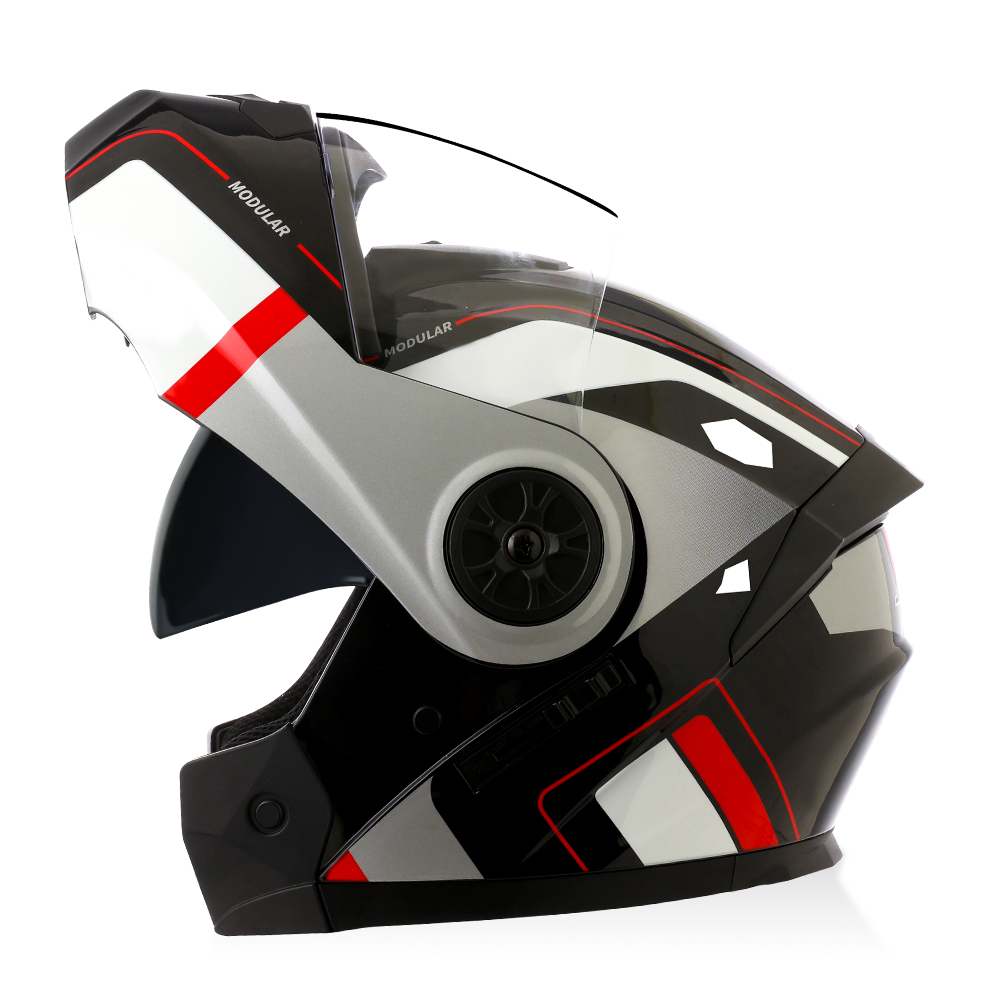 Capacete Modular de Alta Quali - Full Face Motorcycle Helmet With Bluetooth avaliação e preço