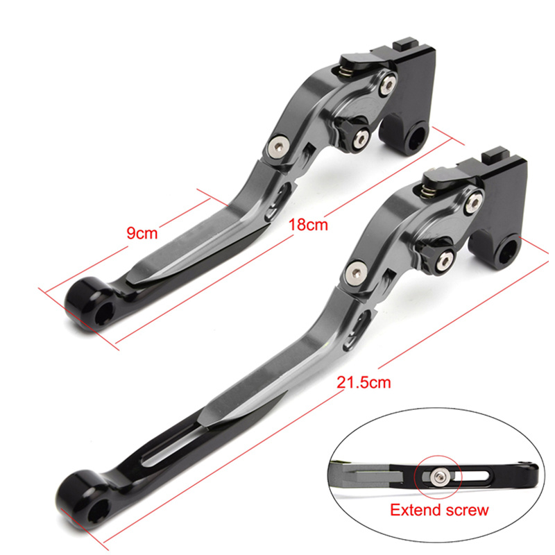 Para MT-07 FZ-07 MT 07 FZ07 MT - Cnc Aluminum Adjustable Brake Clutch Levers avaliação e preço