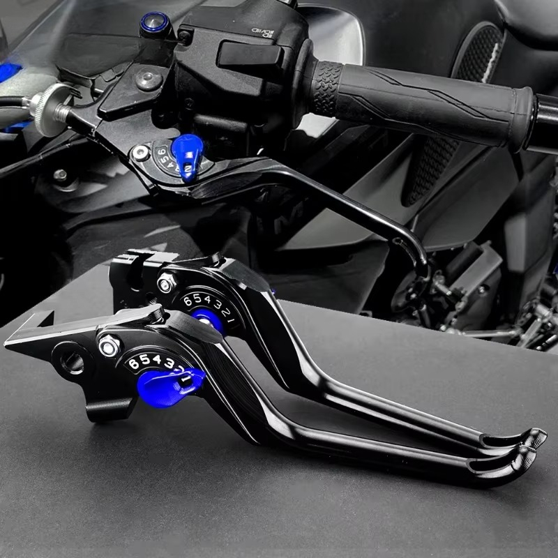Novo para Yamaha MT07 2025 202 - Cnc Aluminum Adjustable Brake Clutch Levers avaliação e preço