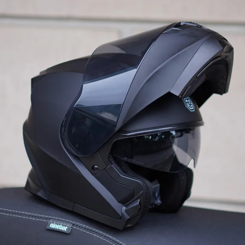 Orz rosto cheio dupla viseira  - Dual Visor Motorcycle Racing Helmet avaliação e preço